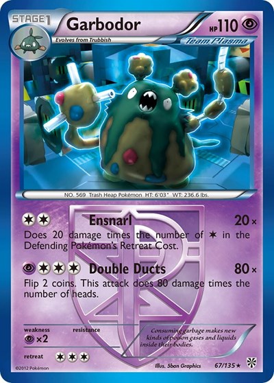 PLS: Garbodor (Team Plasma) (67)