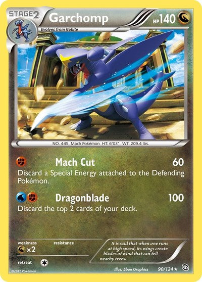 DRX: Garchomp (90) (Holofoil)