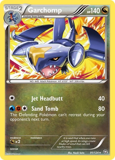 DRX: Garchomp (91) (Reverse Holofoil)
