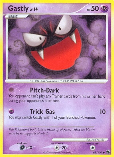 SF: Gastly (Reverse Holofoil)