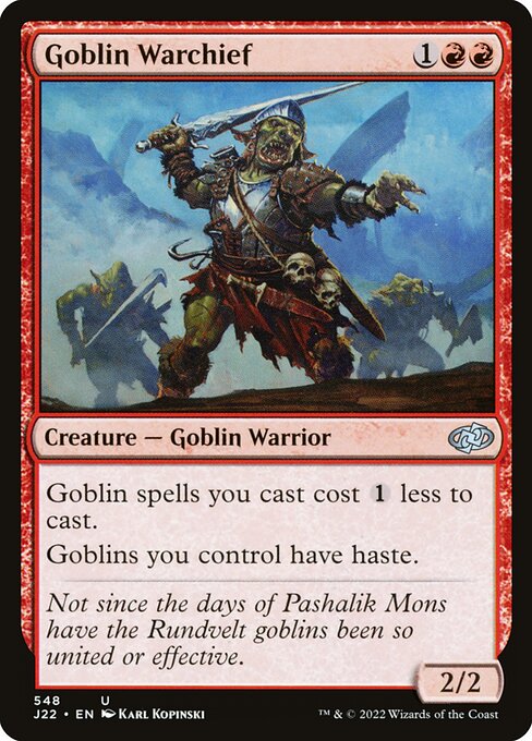 J22: Goblin Warchief