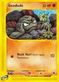 EX: Geodude (Reverse Holofoil)
