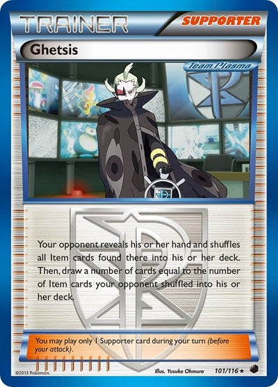 PLF: Ghetsis (Team Plasma) (Holofoil)