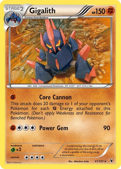 NVI: Gigalith (Reverse Holofoil)