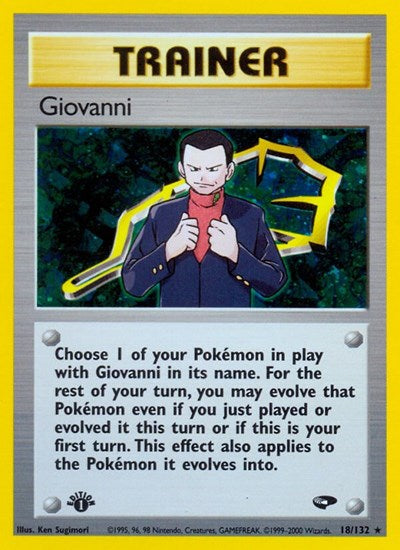 G2: Giovanni (18) (1st Edition Holofoil)