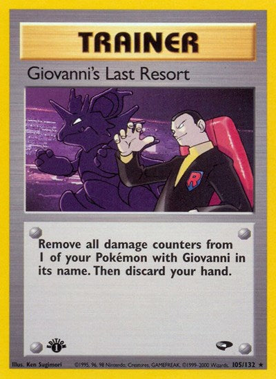 G2: Giovanni's Last Resort (1st Edition)