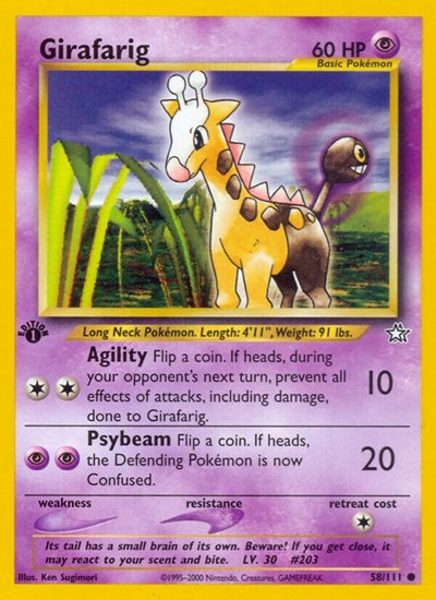 N1: Girafarig (1st Edition)