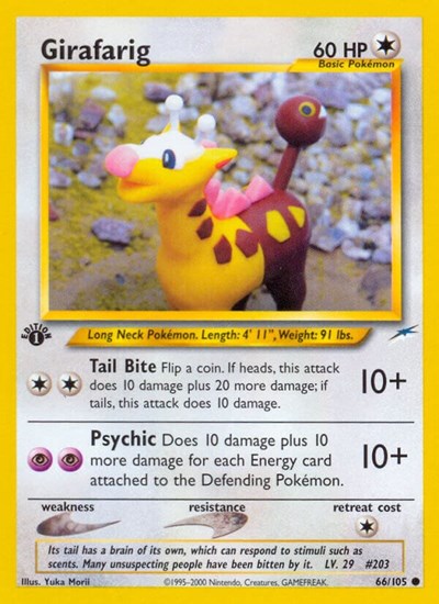 N4: Girafarig (1st Edition)