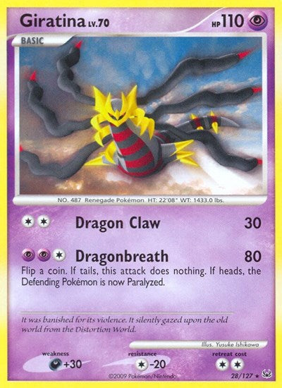 PL: Giratina (28) (Reverse Holofoil)