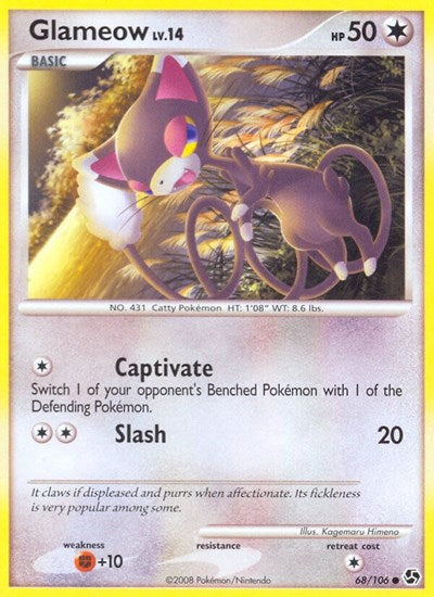 GE: Glameow (Reverse Holofoil)