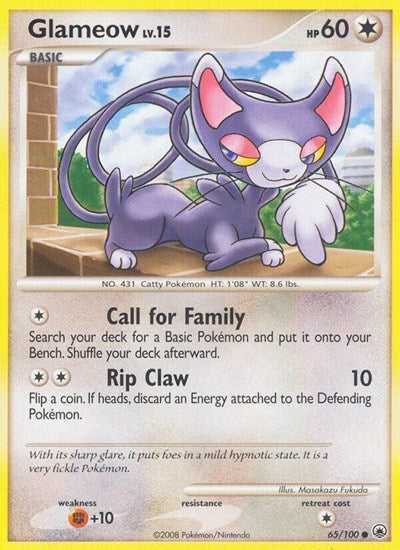 MD: Glameow (Reverse Holofoil)