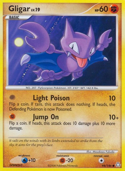 LA: Gligar (94) (Reverse Holofoil)