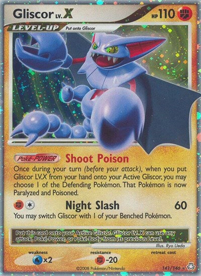 LA: Gliscor LV.X (Holofoil)