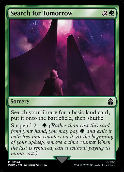 WHO: Search for Tomorrow (Foil)