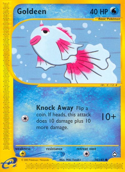 AQ: Goldeen (Reverse Holofoil)