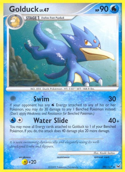 PL: Golduck (Reverse Holofoil)