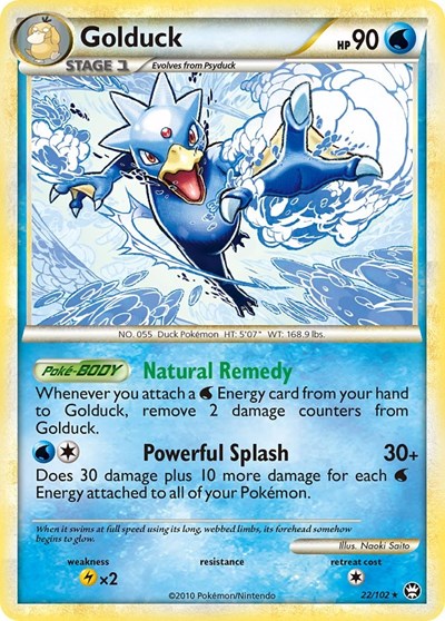 TM: Golduck (Reverse Holofoil)
