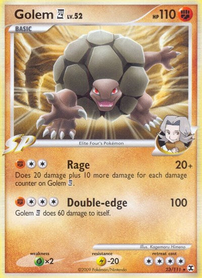 RR: Golem E4 (Reverse Holofoil)