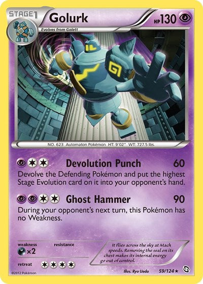 DRX: Golurk (Reverse Holofoil)