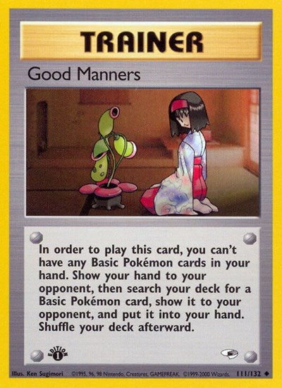 G1: Good Manners (1st Edition)