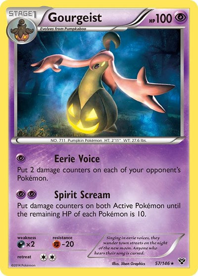 XY: Gourgeist (Reverse Holofoil)