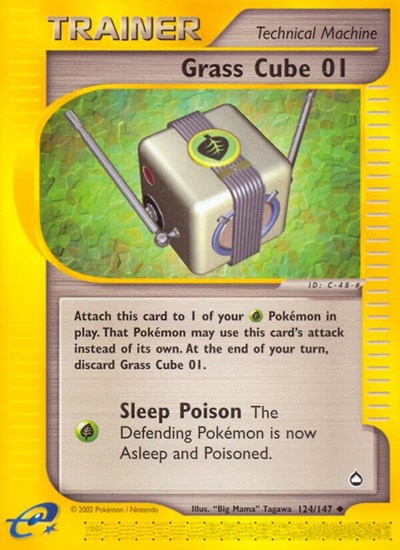 AQ: Grass Cube 01 (Reverse Holofoil)