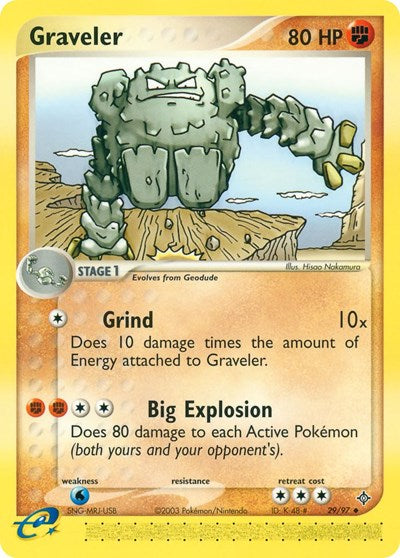 DR: Graveler - 29/97 (Reverse Holofoil)