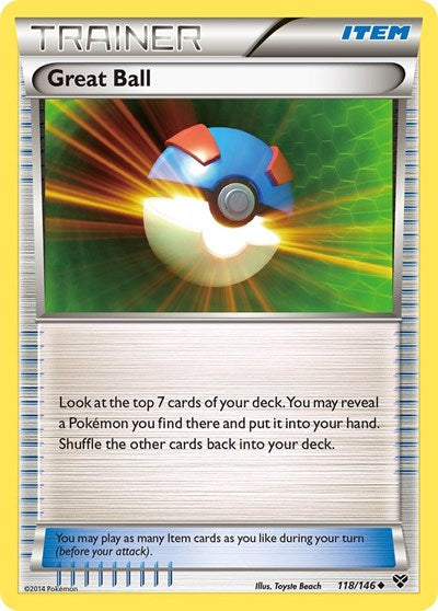 XY: Great Ball (Reverse Holofoil)