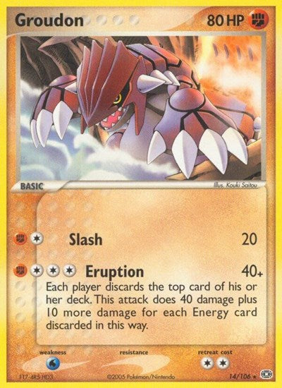 EM: Groudon - 014/106
