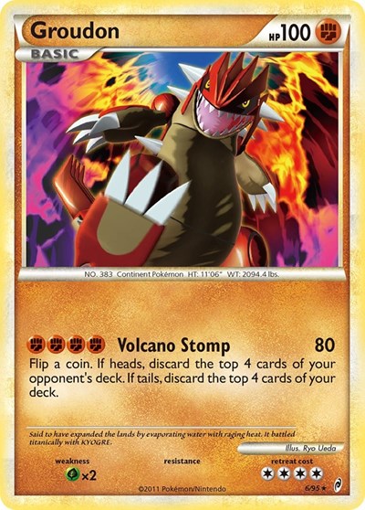 CL: Groudon (Holofoil)