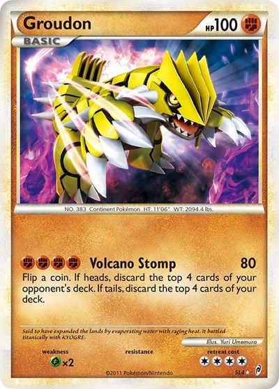 CL: Groudon (Shiny) (Holofoil)