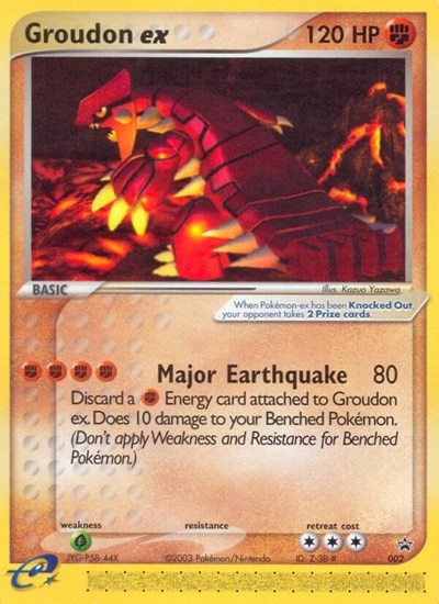 PR: Groudon ex - 002 (Nintendo Power Magazine)