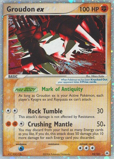 HL: Groudon ex (Holofoil)