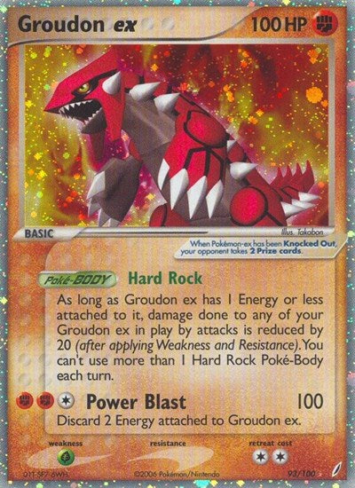 CG: Groudon ex (Holofoil)