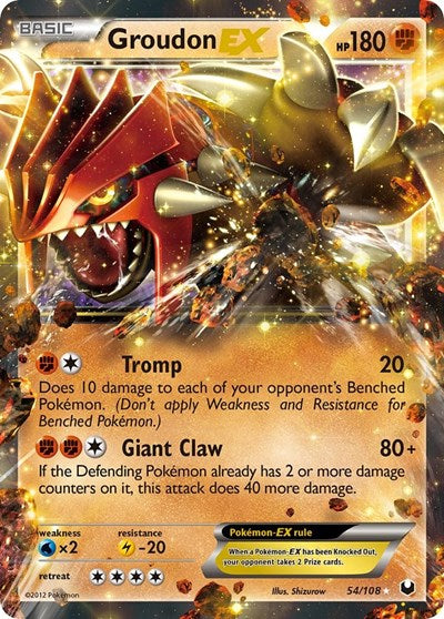 DEX: Groudon EX (Holofoil)