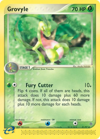 DR: Grovyle (Reverse Holofoil)
