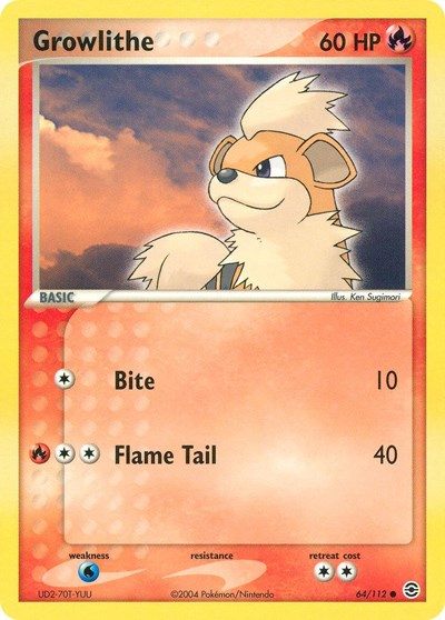 RG: Growlithe (Reverse Holofoil)