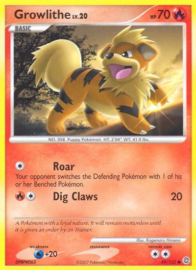 SW: Growlithe (Reverse Holofoil)