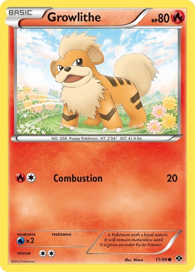 NXD: Growlithe (11) (Reverse Holofoil)