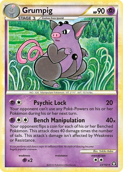 TM: Grumpig (Reverse Holofoil)