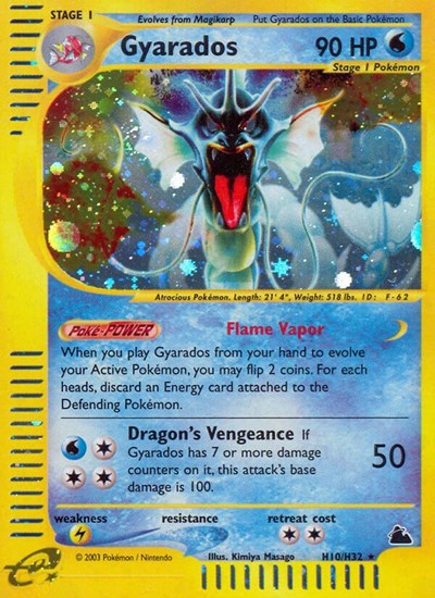 SK: Gyarados (H10) (Holofoil)