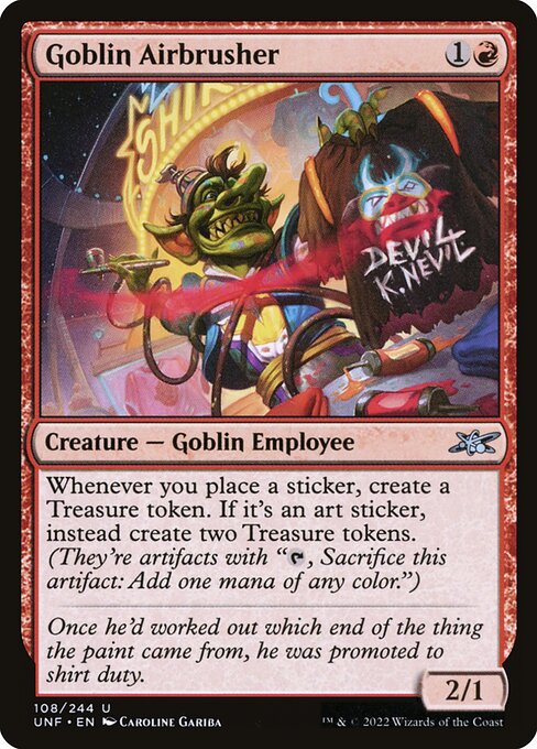 UNF: Goblin Airbrusher (Foil)