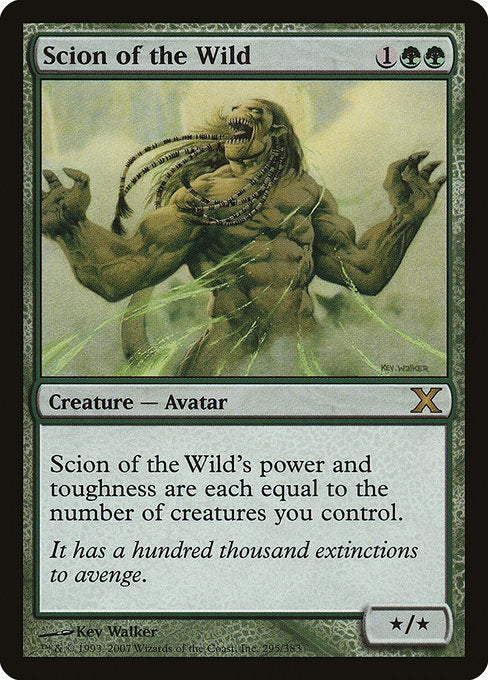 10E: Scion of the Wild (Foil)