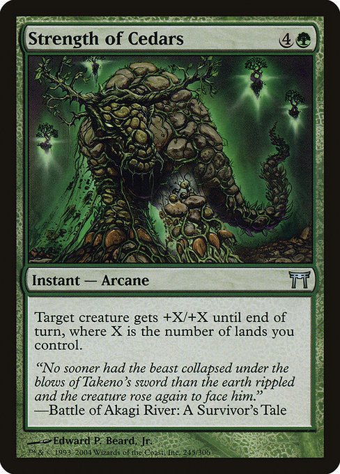 CHK: Strength of Cedars (Foil)