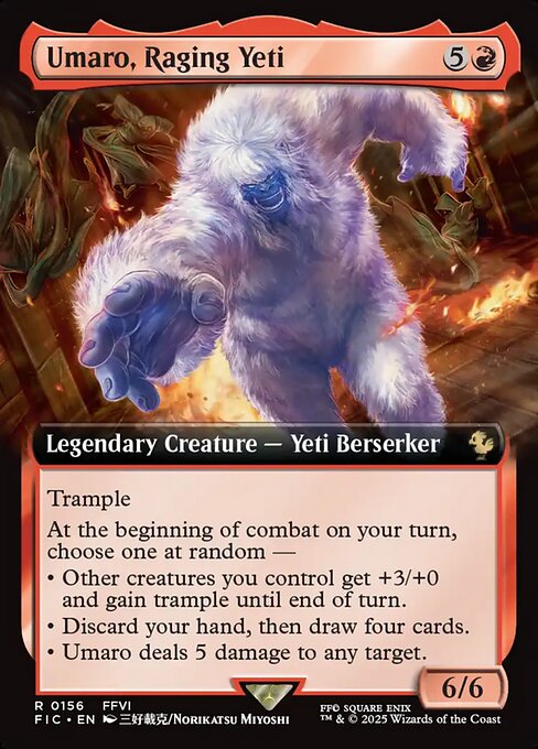 FIC: Umaro, Raging Yeti (Extended Art)