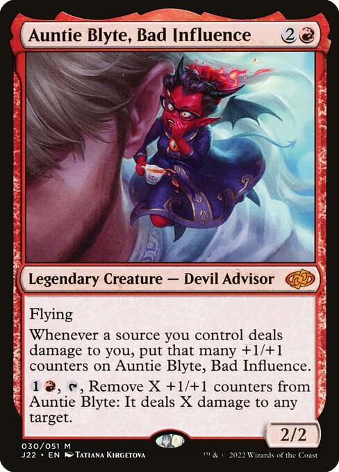J22: Auntie Blyte, Bad Influence