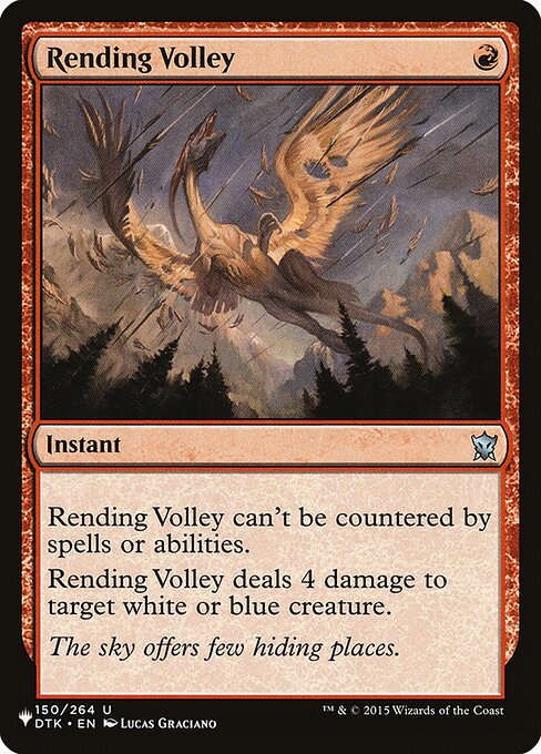 PLST: Rending Volley