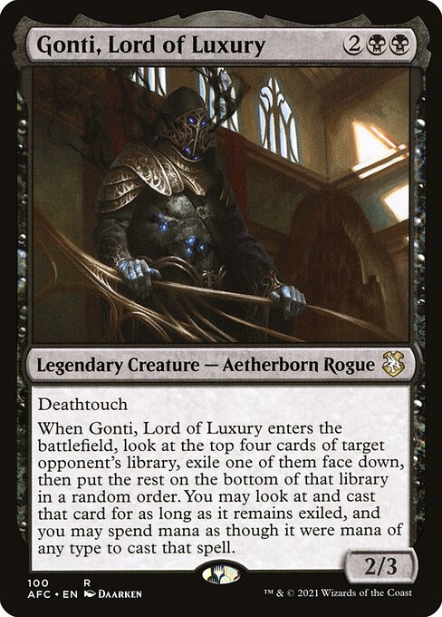 AFC: Gonti, Lord of Luxury