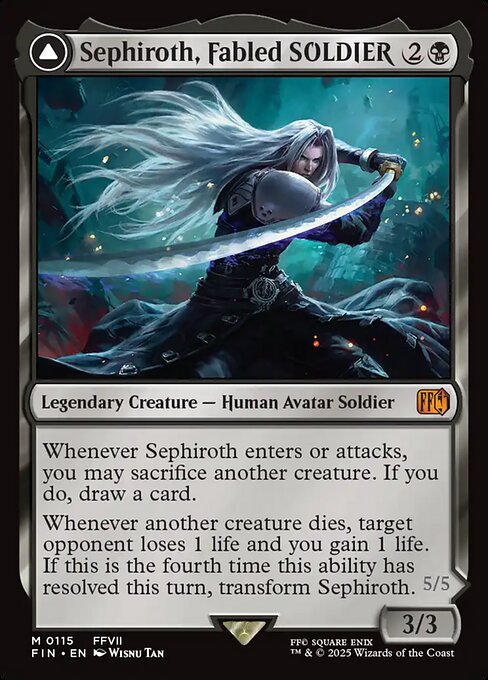 FIN: Sephiroth, Fabled SOLDIER (Foil)
