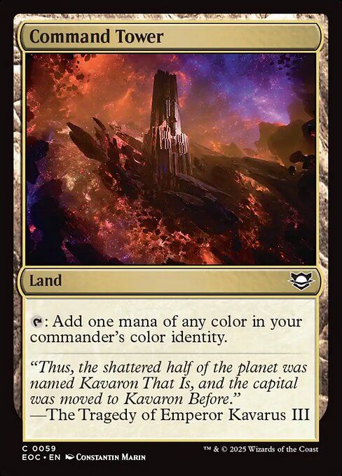 EOC: Command Tower